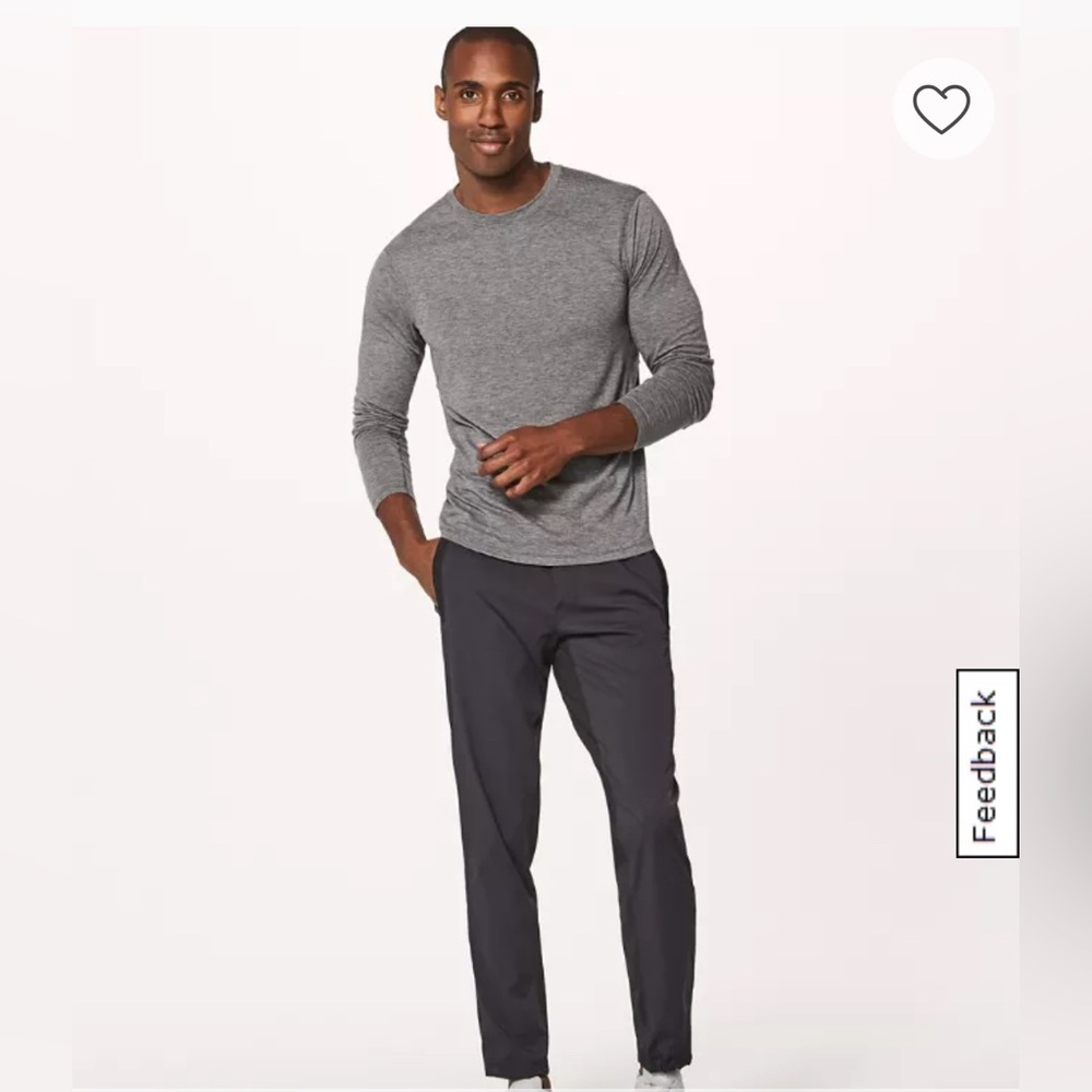 Lululemon Men’s Great‎ Wall Pant – Charcoal Size XL